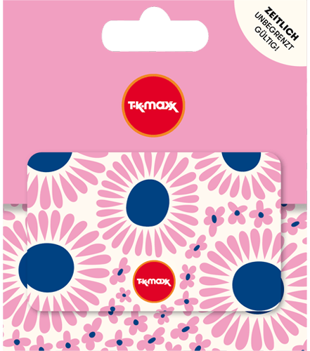 TK Maxx Pink Blue Daisy AT DE